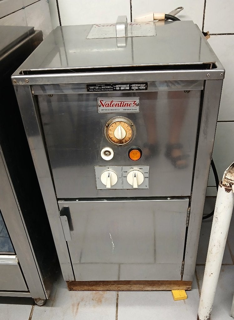 Professionele Valentine Super 1-83 Friteuse – 12,5 kW (400V), Witgoed en Apparatuur, Frituurpannen, 4 liter of meer, Ophalen, Gebruikt
