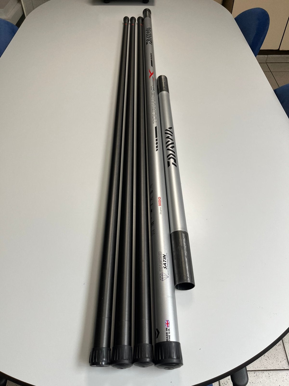 Daiwa Tournament X Professional 13 meter pack, Ophalen, Gebruikt, Vaste hengel