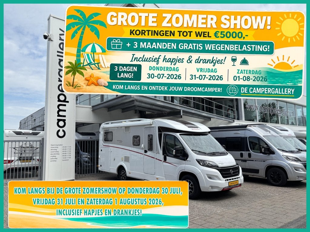 Dethleffs Globebus GT T006 ENKELE BEDDEN XXL-GARAGE CAMERA, Caravans en Kamperen, Fiat, Bedrijf, Tot en met 3, Dethleffs