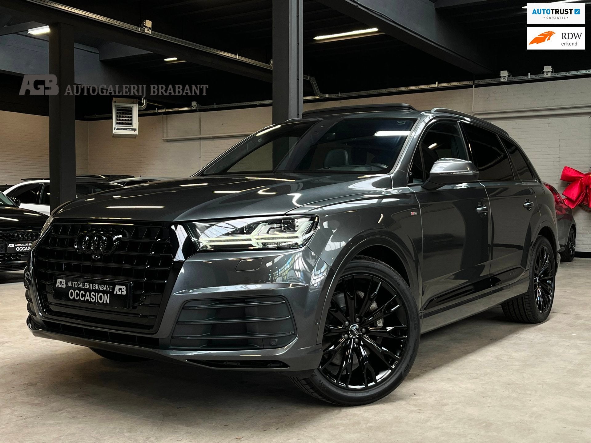 Audi Q7 3.0 V6 TFSI quattro S-Line + 7p *Pano/360-camera/Mul, Auto's, 2005 kg, Gebruikt, 2995 cc, Bedrijf