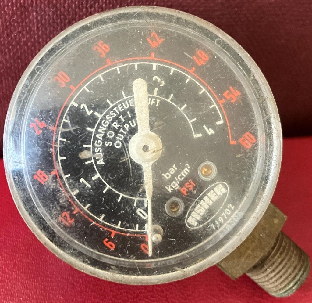 Fisher pneumatische luchtdrukregelaar 1940, Verzenden, Gebruikt