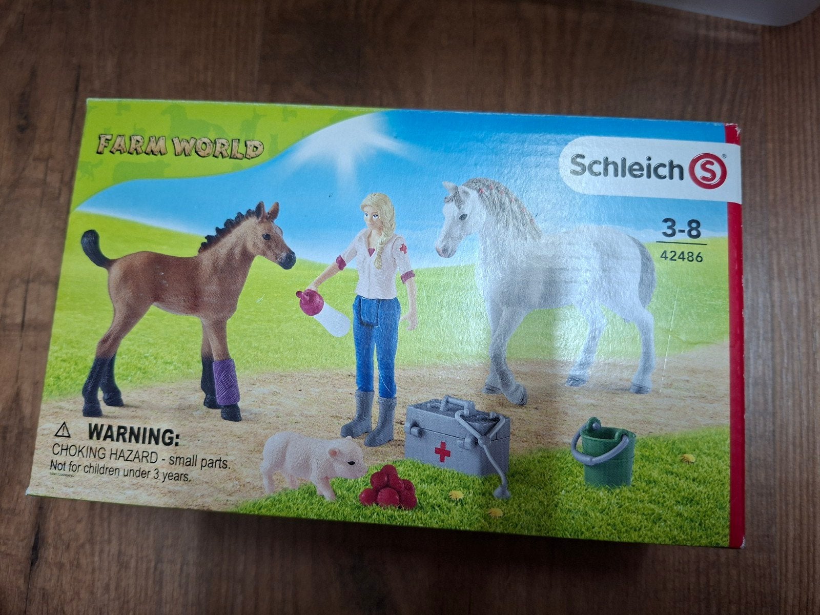 Schleich Farm World Paardenverzorgingsset, Ophalen of Verzenden, Jongen of Meisje