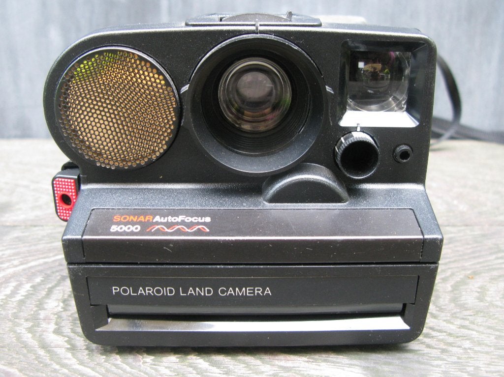 FOTOCAMERA POLAROID 5000 SONAR AUTOFOCUS, Ophalen of Verzenden, Gebruikt, Polaroid, Polaroid