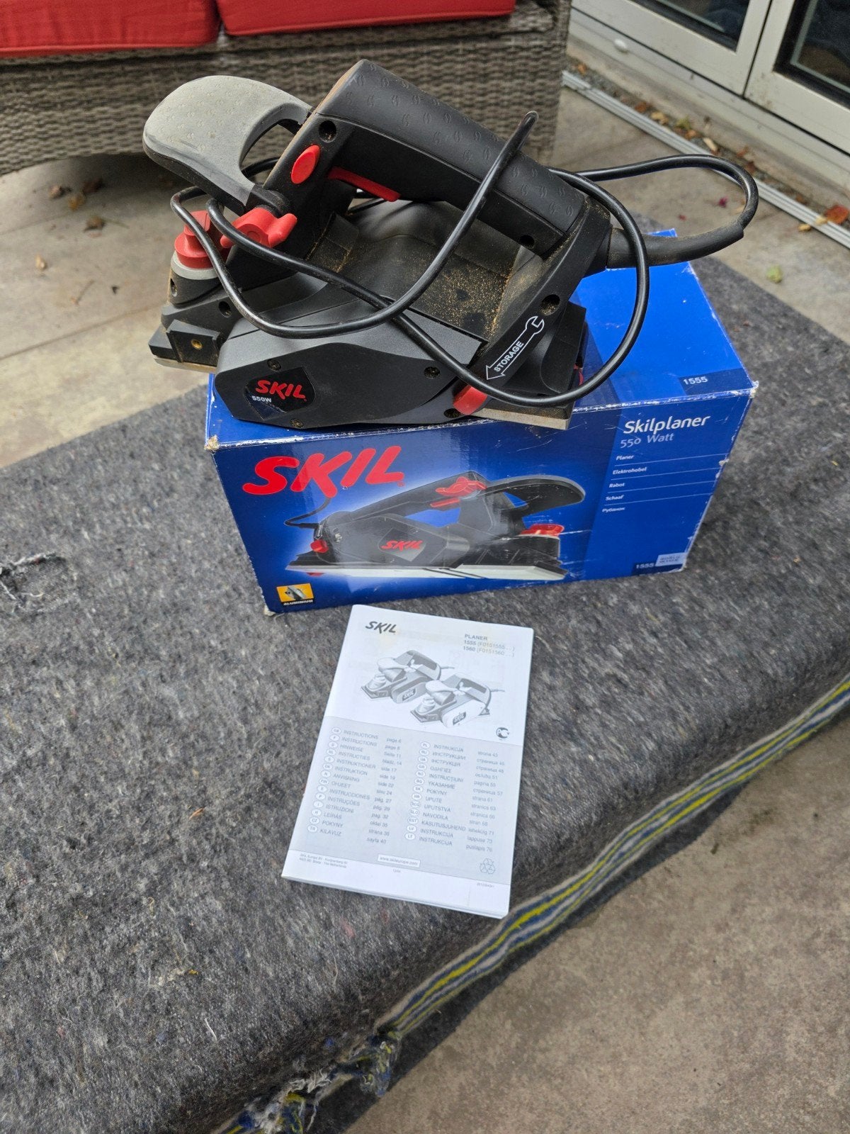 Skil Schaafmachine 550 Watt - Zo goed als nieuw, Ophalen of Verzenden