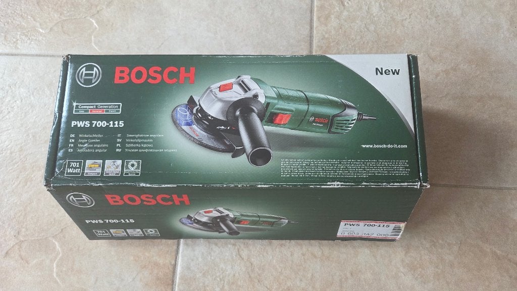 Bosch haakse slijper PWS 700-115, Ophalen of Verzenden, Zo goed als nieuw
