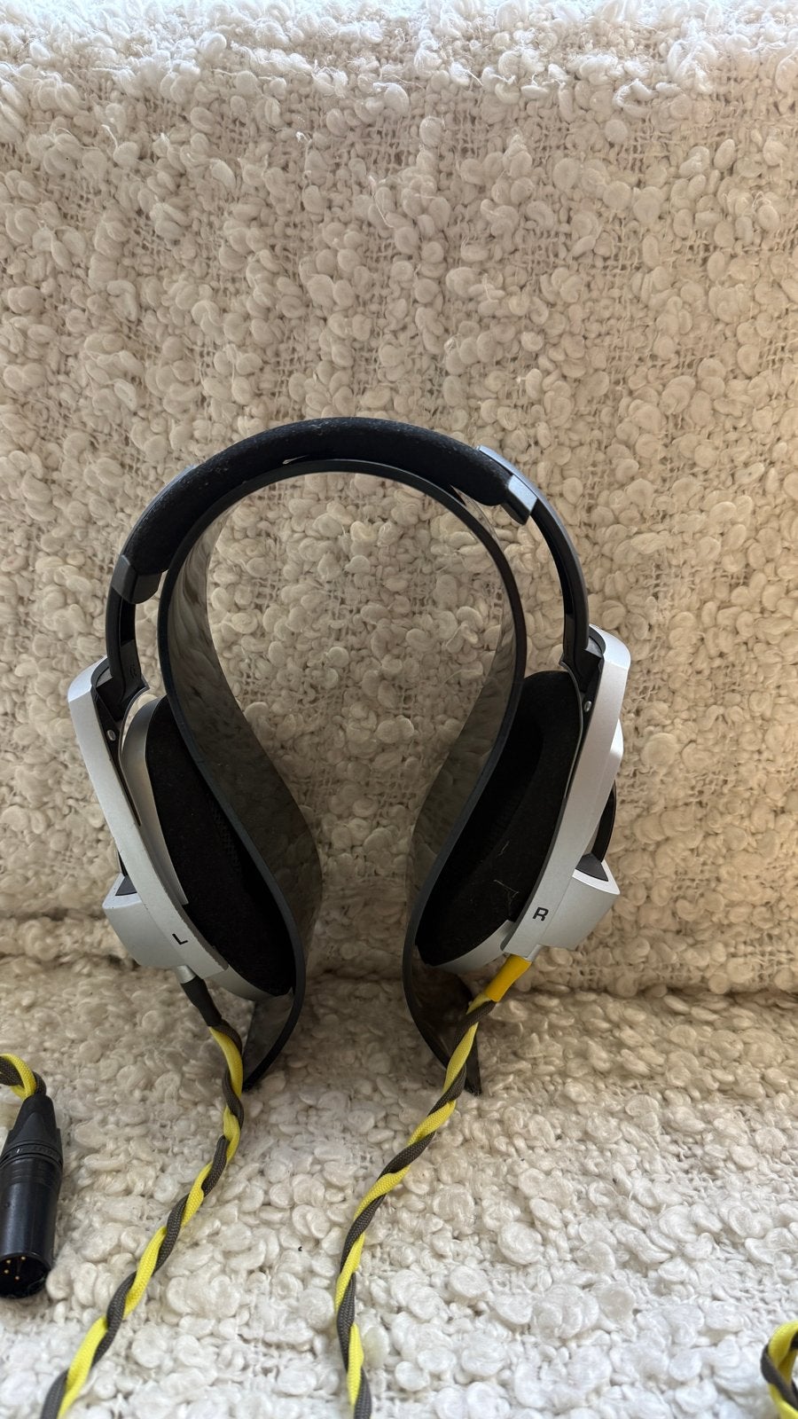 Sennheiser HD800 high-end koptelefoon met gebalanceerde kabe, Ophalen, Zilver, Sennheiser, Zo goed als nieuw