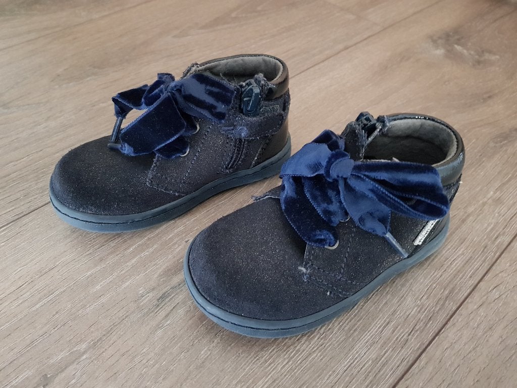 Leuke leren schoenen meisjes -- maat 20 -- merk Woeffies, Schoentjes, Meisje, Ophalen of Verzenden, Zo goed als nieuw