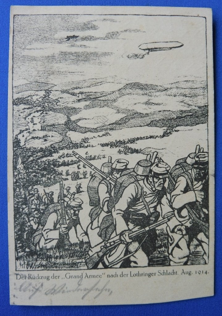 Duitse Veldpostkaart Eerste Wereldoorlog –  Somme,  1916, Verzamelen, Militaria | Algemeen, Verzenden, Landmacht, Duitsland, Overige typen