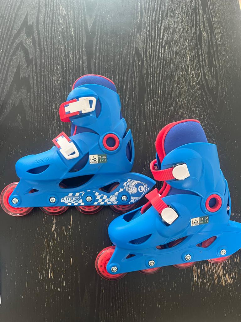 Nieuwe Oxelo Play 3 kinderskates voor kinderen, maat 28-30, Ophalen of Verzenden, Verstelbaar, Nieuw, Kinderen