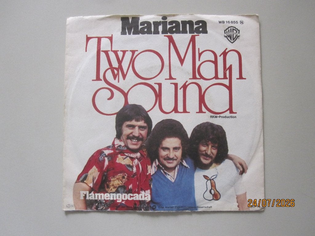 TWO MAN SOUND - mariana - vinyl 7", Gebruikt, 7 inch, Ophalen of Verzenden, Overige typen