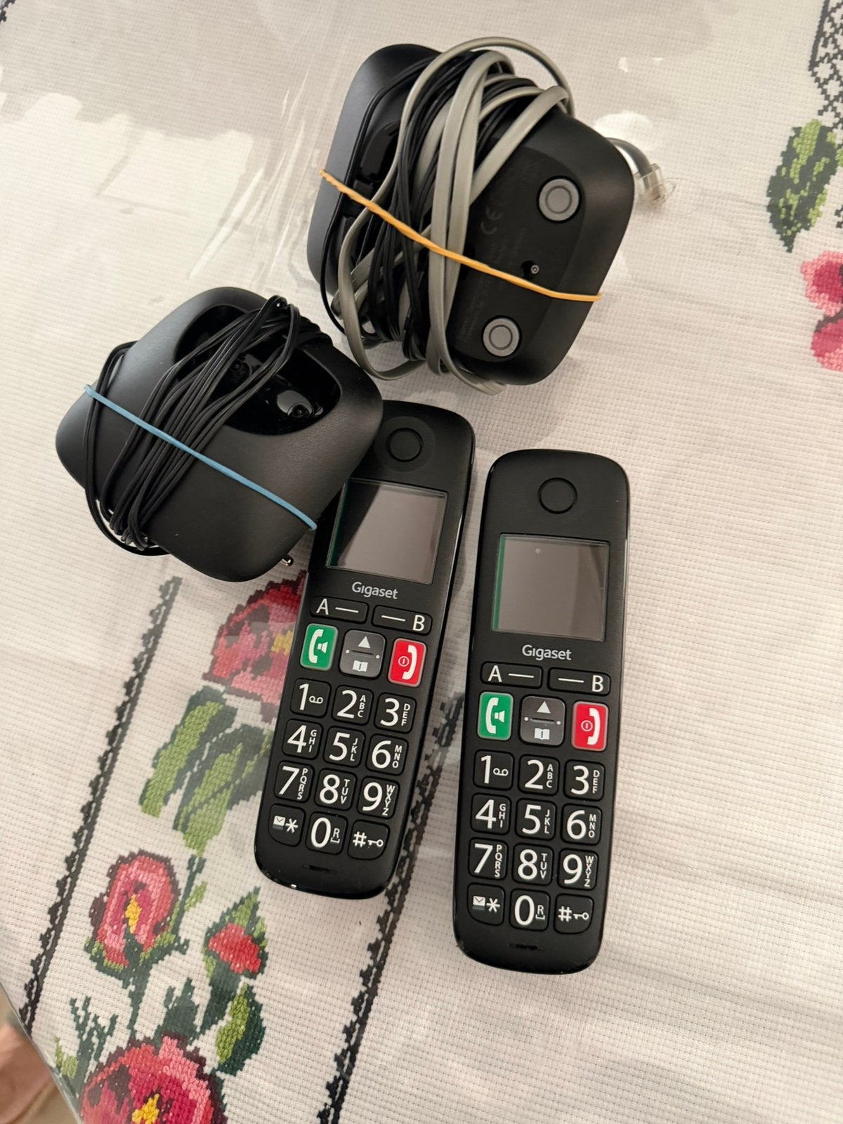 Siemens gigaset e290h, Telecommunicatie, Vaste telefoons | Handsets en Draadloos, Ophalen of Verzenden, Zo goed als nieuw, 2 handsets