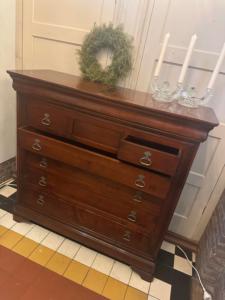 Prachtige antieke landelijke engelse ladekast chiffoniere, Antiek en Kunst, Antiek | Meubels | Kasten, Ophalen