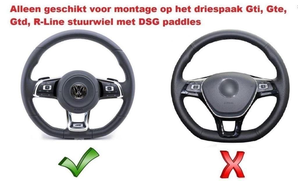 Flippers Geschikt Voor Vw Golf 7 Dsg Gti Gtd Gte R Line Stuu, Verzenden, Automotive Parts, A.parts@hotmail.nl, Trasmolenlaan 12 3447 GZ Woerden