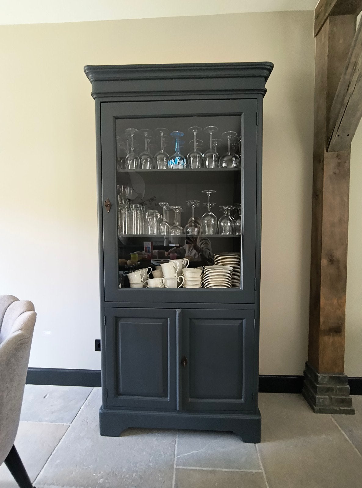 Landelijke kast, Huis en Inrichting, Kasten | Buffetkasten, Ophalen, Met plank(en), 50 tot 100 cm, Zo goed als nieuw