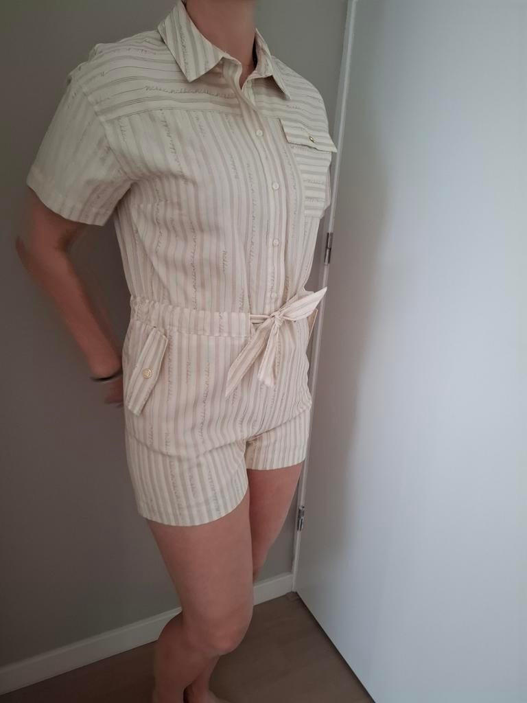 Nikkie Plessen Playsuit Dallas Pearl - Nieuw, Kleding | Dames, Beige, Nieuw, Ophalen of Verzenden, Maat 42/44 (L)