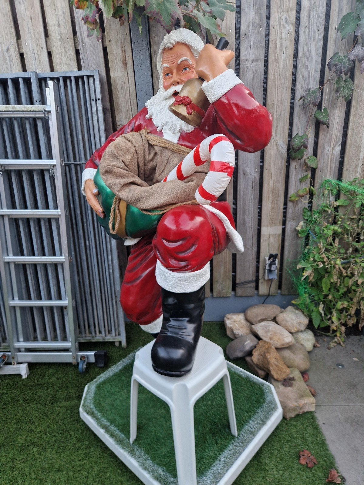 Te Koop - Grote kerstman, Ophalen of Verzenden, Zo goed als nieuw