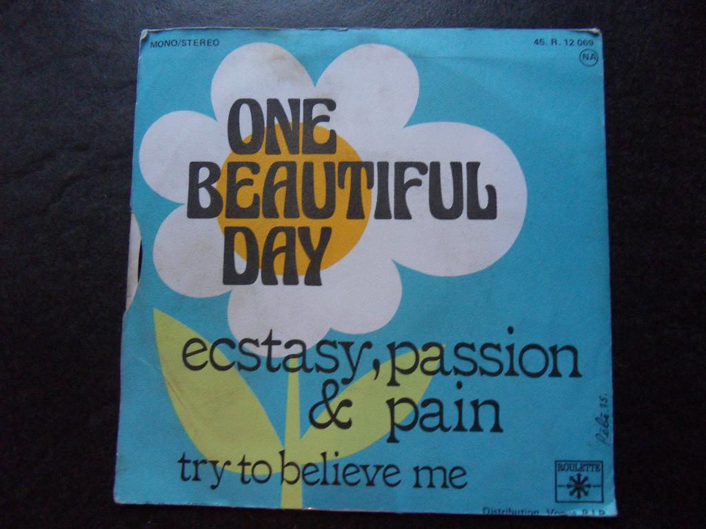 Ecstasy, Passion and Pain - One beautiful day, Ophalen of Verzenden, Zo goed als nieuw, Pop
