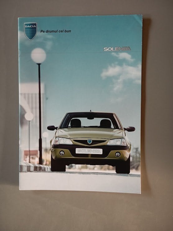 Dacia Solenza 9 / 2003 16 pag. Roemeens, Boeken, Verzenden, Zo goed als nieuw, Overige merken