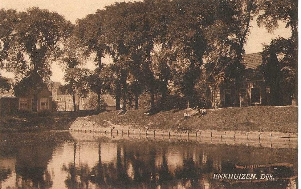 Enkhuizen-518  De Dijk, Ophalen of Verzenden, Voor 1920, Ongelopen, Noord-Holland