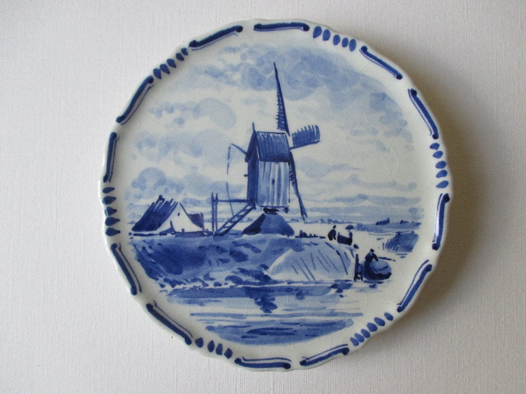 Wandbordje Porceleyne Fles., Ophalen of Verzenden, Servies