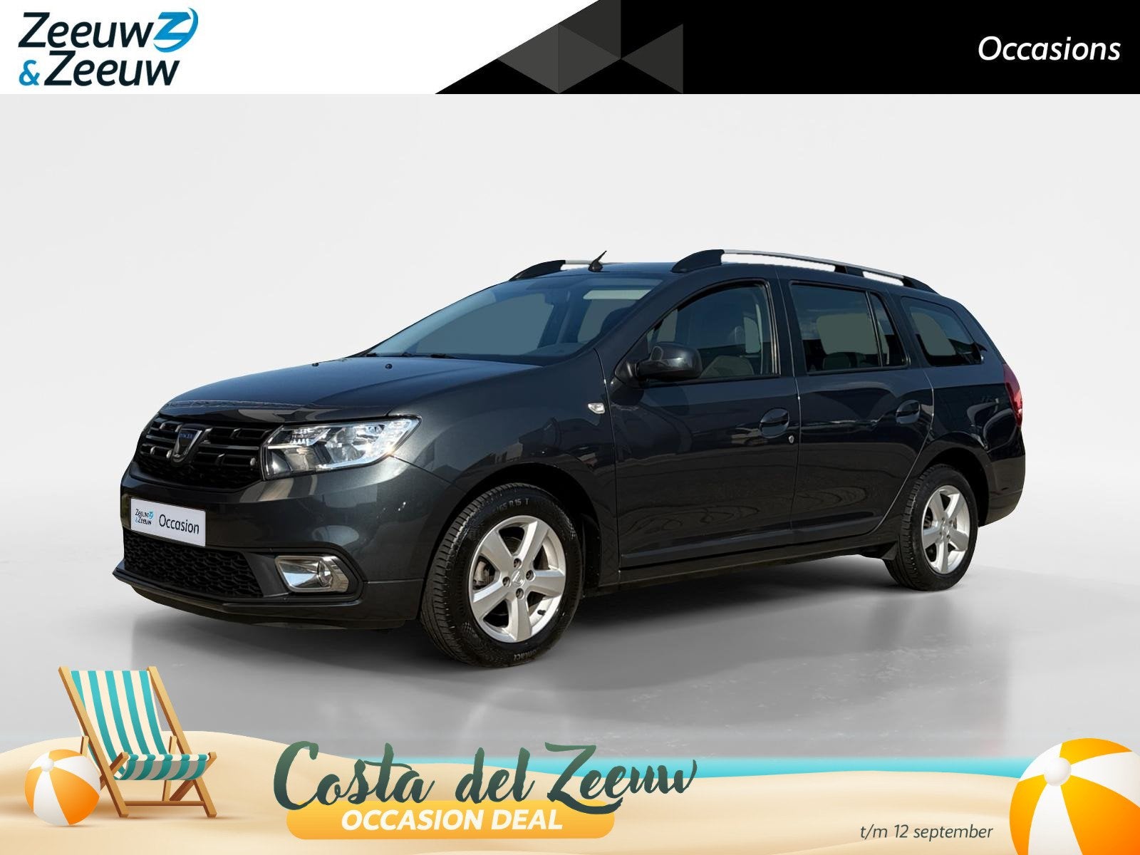 Dacia Logan MCV 0.9 TCe SL Royaal | Trekhaak | Parkeersensor, Auto's, Voorwielaandrijving, Gebruikt, Euro 6, Origineel Nederlands