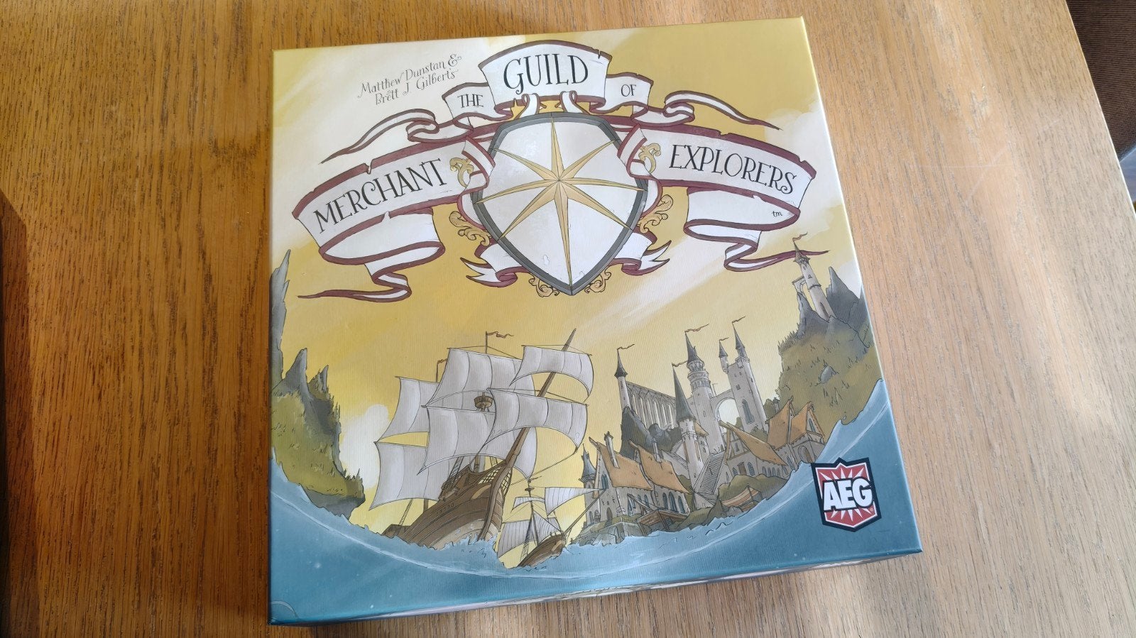 The Guild of Merchant Explorers, Een of twee spelers, Ophalen, Zo goed als nieuw, AEG