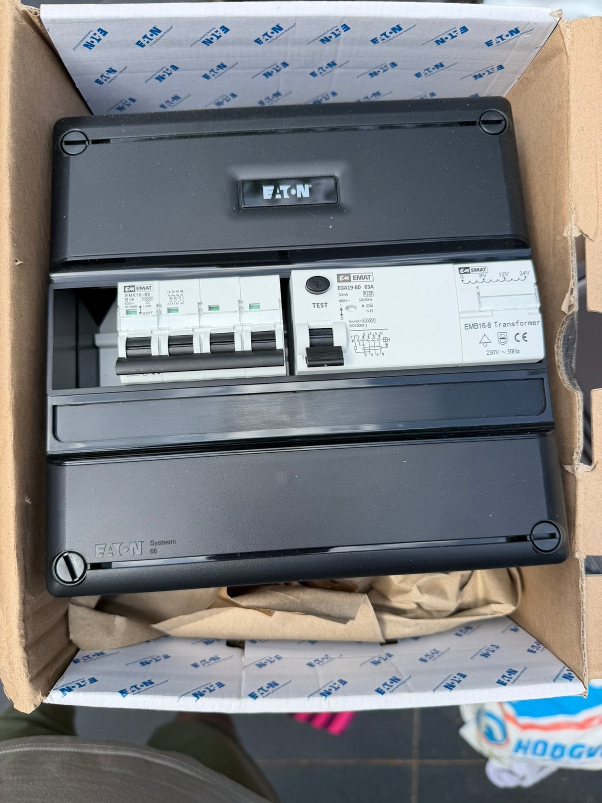 Eaton System 55 groepenkast, Ophalen of Verzenden, Zo goed als nieuw, Overige typen