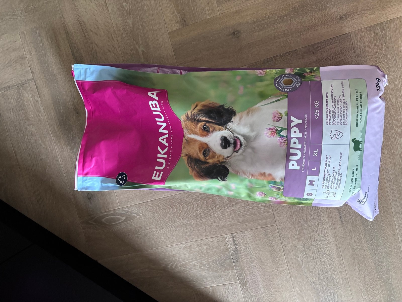 Eukanuba puppy voer < 25 kg, Ophalen of Verzenden