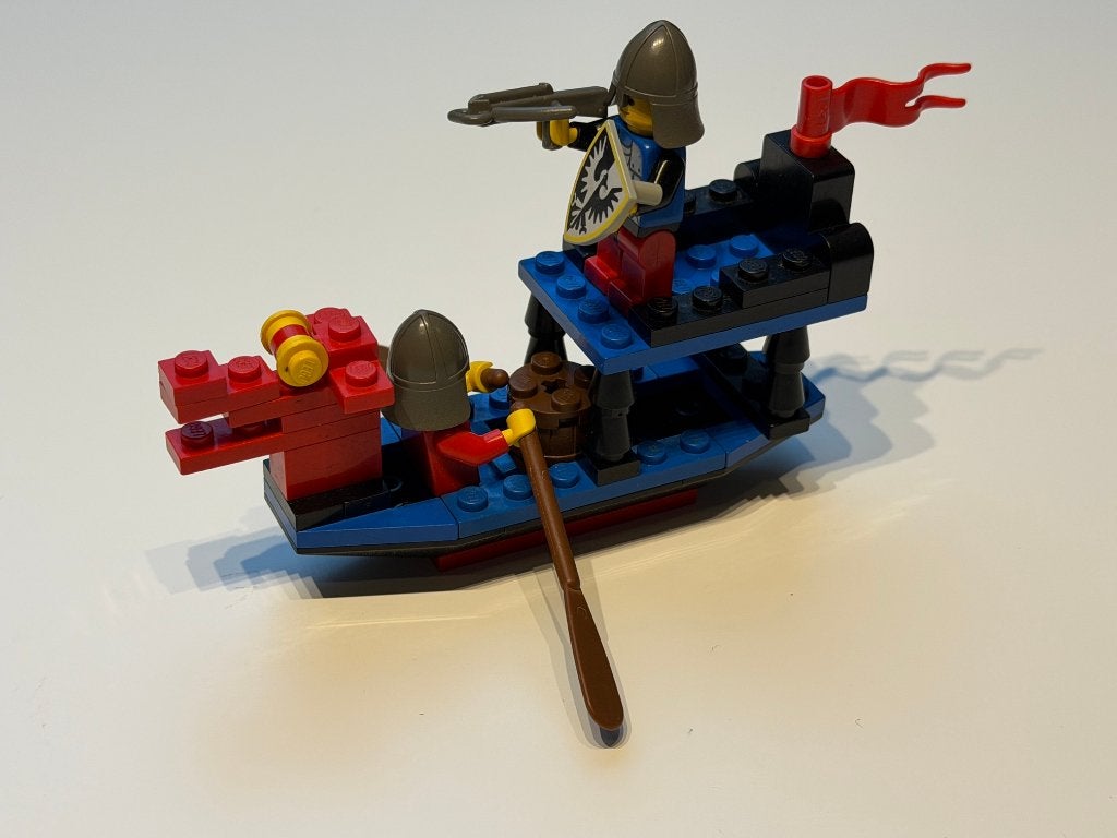 LEGO - Set 6018 - Castle - Battle Dragon, Compleet, Lego, Ophalen of Verzenden, Zo goed als nieuw