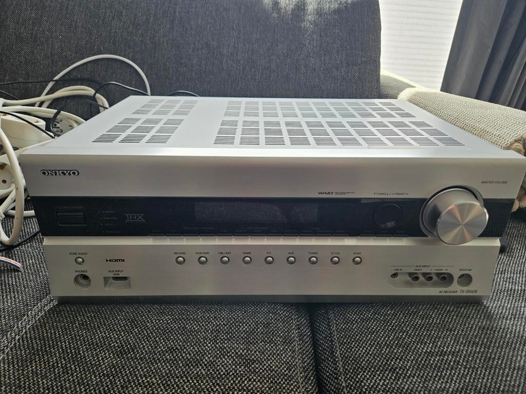 Onkyo TX-SR608, Audio, Tv en Foto, Versterkers en Receivers, Ophalen, 120 watt of meer, Onkyo