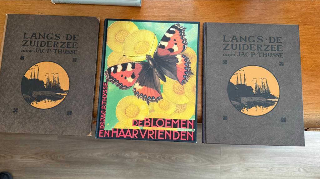 3 boeken Jac. P. Thijsse, Boeken, Prentenboeken en Plaatjesalbums, Ophalen, Gelezen, Plaatjesalbum