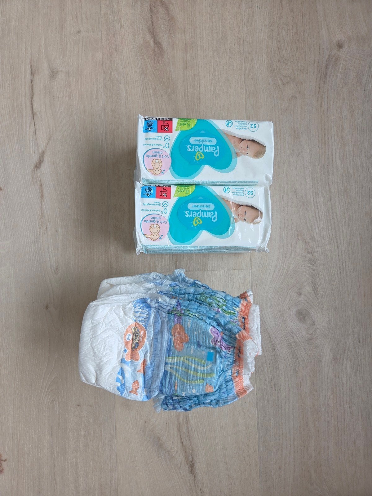 Billendoekjes en zwemluiers mt 5-6, Ophalen, Nieuw