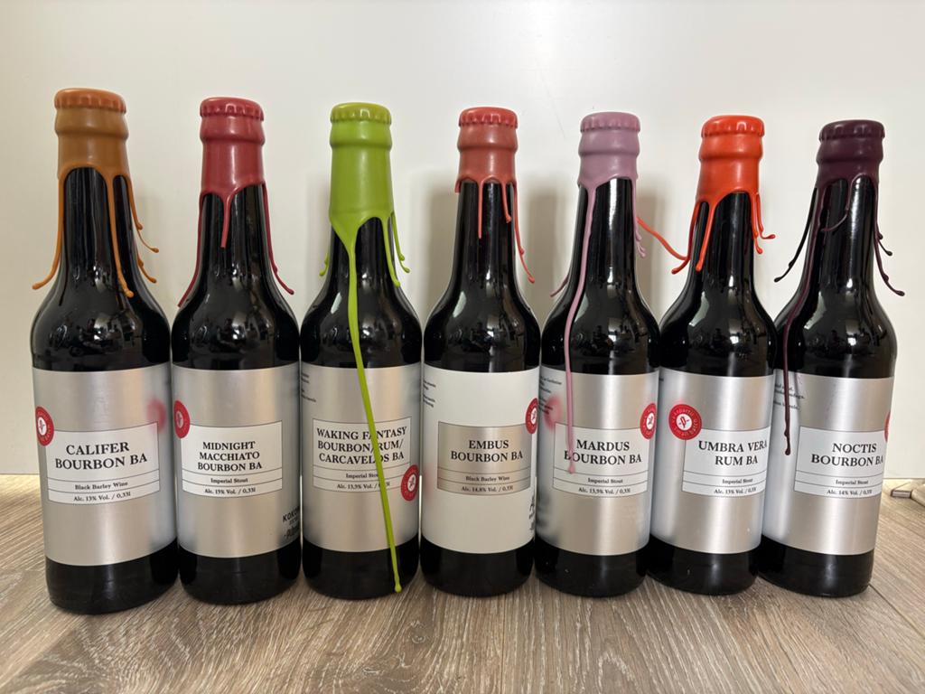 Puhaste Silver Series - Barrel aged bier - stout, barleywine, Verzamelen, Ophalen of Verzenden, Nieuw, Flesje(s), Overige merken
