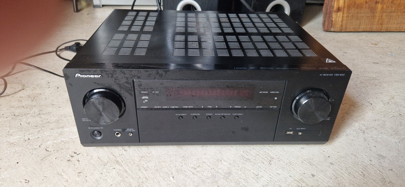 Pioneer VSX-831 AV Receiver - Dolby Atmos, DTS:X, 4K, Audio, Tv en Foto, Versterkers en Receivers, Ophalen, Overige systemen, Zo goed als nieuw