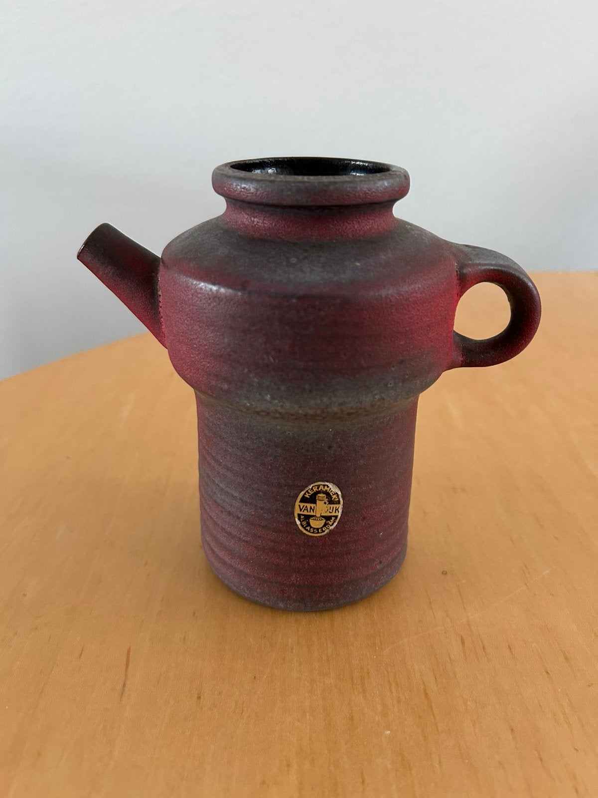 Vintage kan Van Dijk keramiek, Ophalen of Verzenden