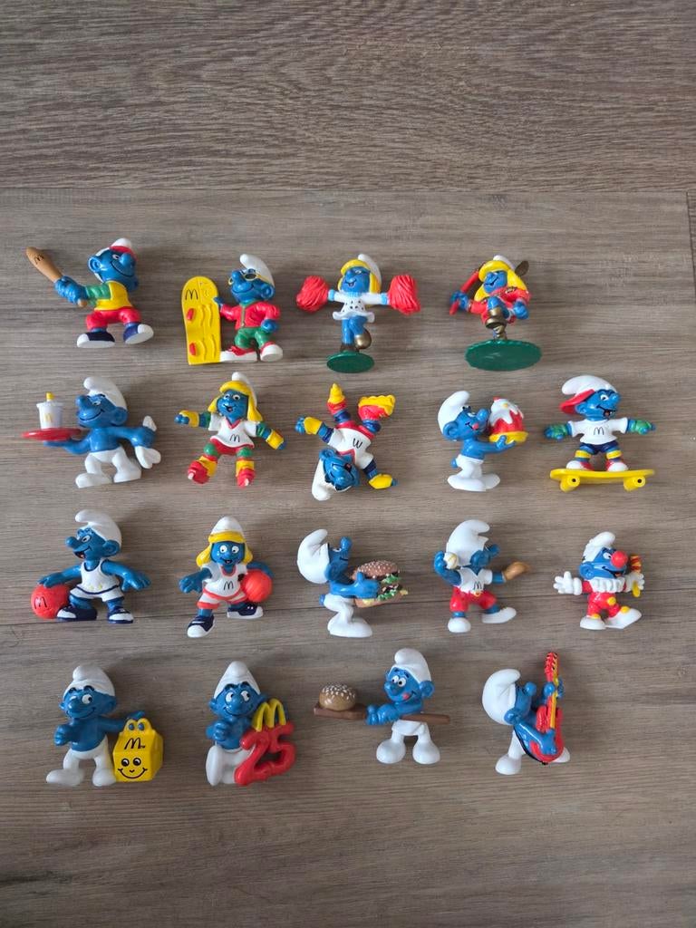 Happy Meal Mc Donalds Smurfen 1996, Verzamelen, Smurfen, Ophalen of Verzenden, Zo goed als nieuw, Verschillende Smurfen, Overige typen