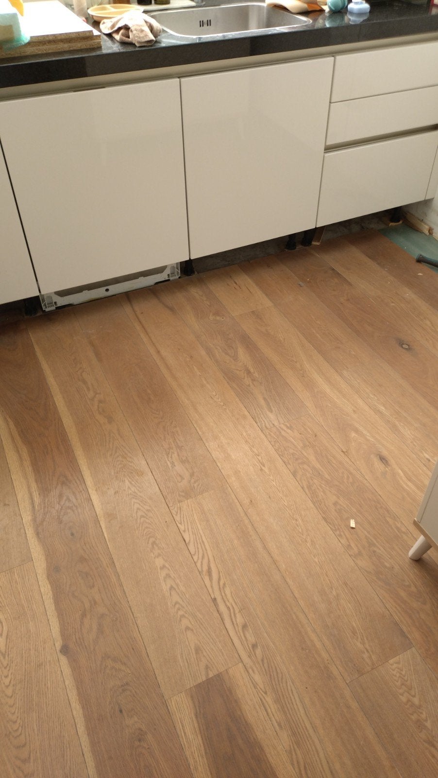 Mooie eiken vloer, ong 36 m2., Doe-het-zelf en Verbouw, Vloerdelen en Plavuizen, Ophalen, Gebruikt, Vloerdelen of -planken, 10 m² of meer