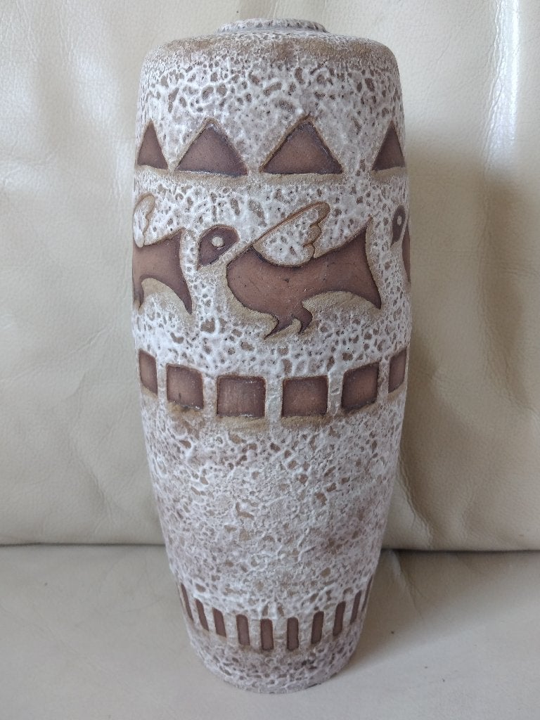 Mooie grote vaas Ceramano handarbeit, Antiek en Kunst, Antiek | Keramiek en Aardewerk, Ophalen of Verzenden