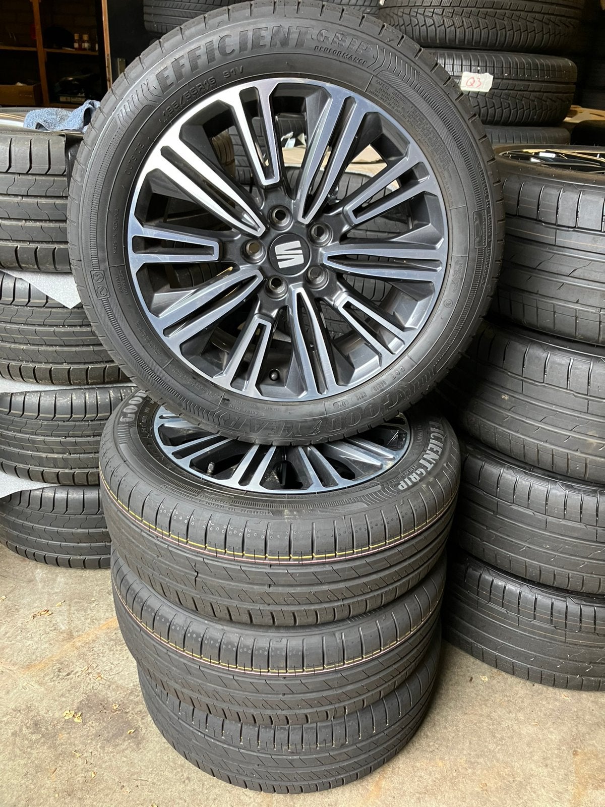 16 inch originele Seat Ibiza velgen met zomerbanden DEMO, Auto-onderdelen, 16 inch, Seat, Banden en Velgen, Nieuw