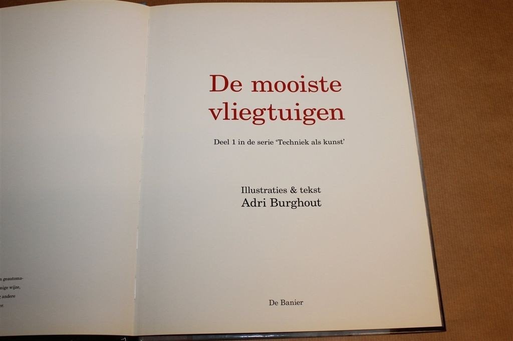 De Mooiste Vliegtuigen — Schilderijen met Technische Data, Gebruikt, Schaalmodel, -, -