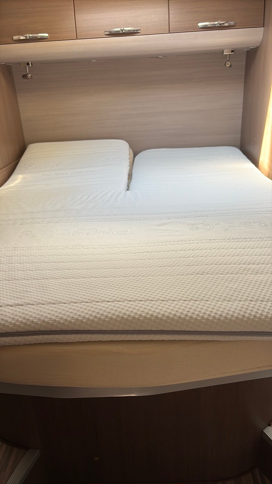 Splittopper voor matras van 140/ 190, Ophalen, Tweepersoons, Zo goed als nieuw, 140 cm