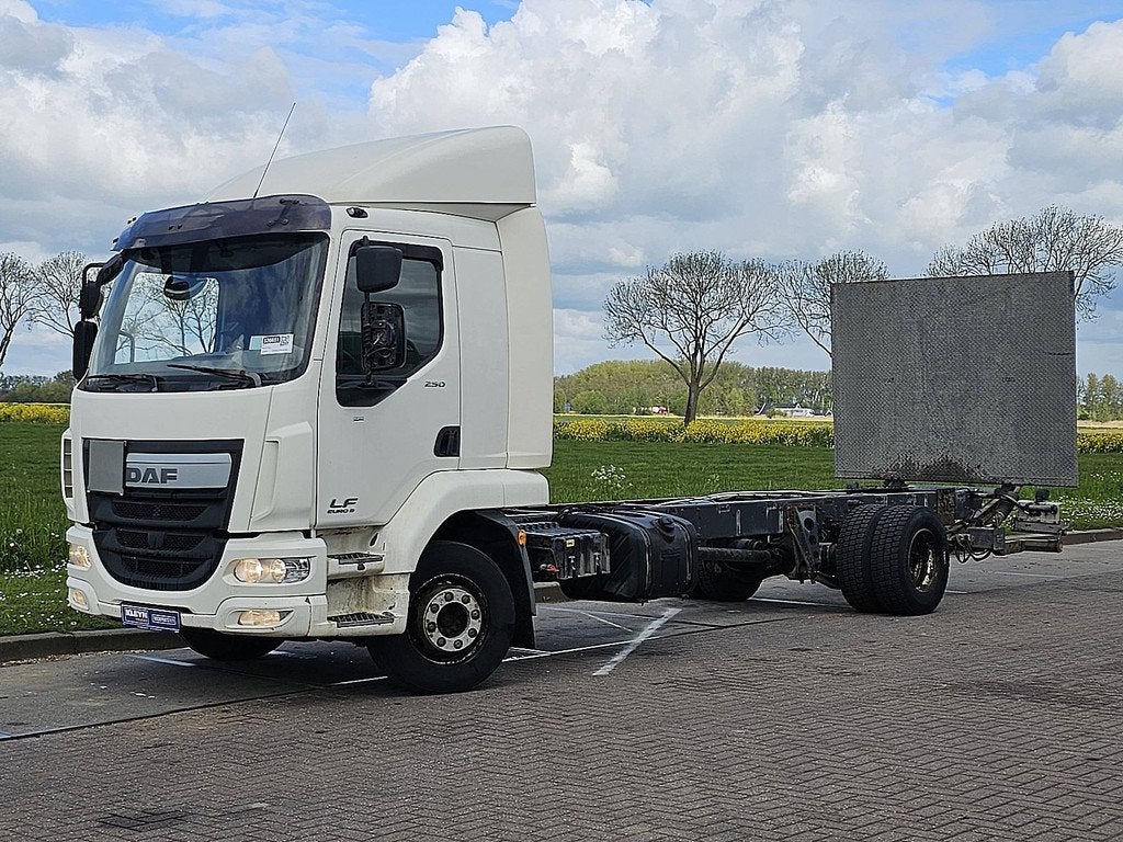 DAF LF 250 16t wb 535 airco, Automaat, Euro 6, Wit, Diesel