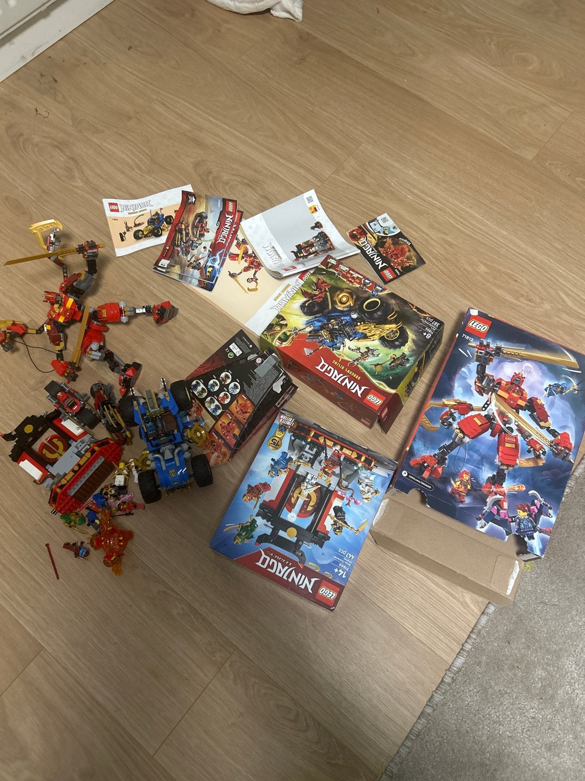 LEGO Ninjago bundel, Ophalen of Verzenden, Gebruikt, Overige merken
