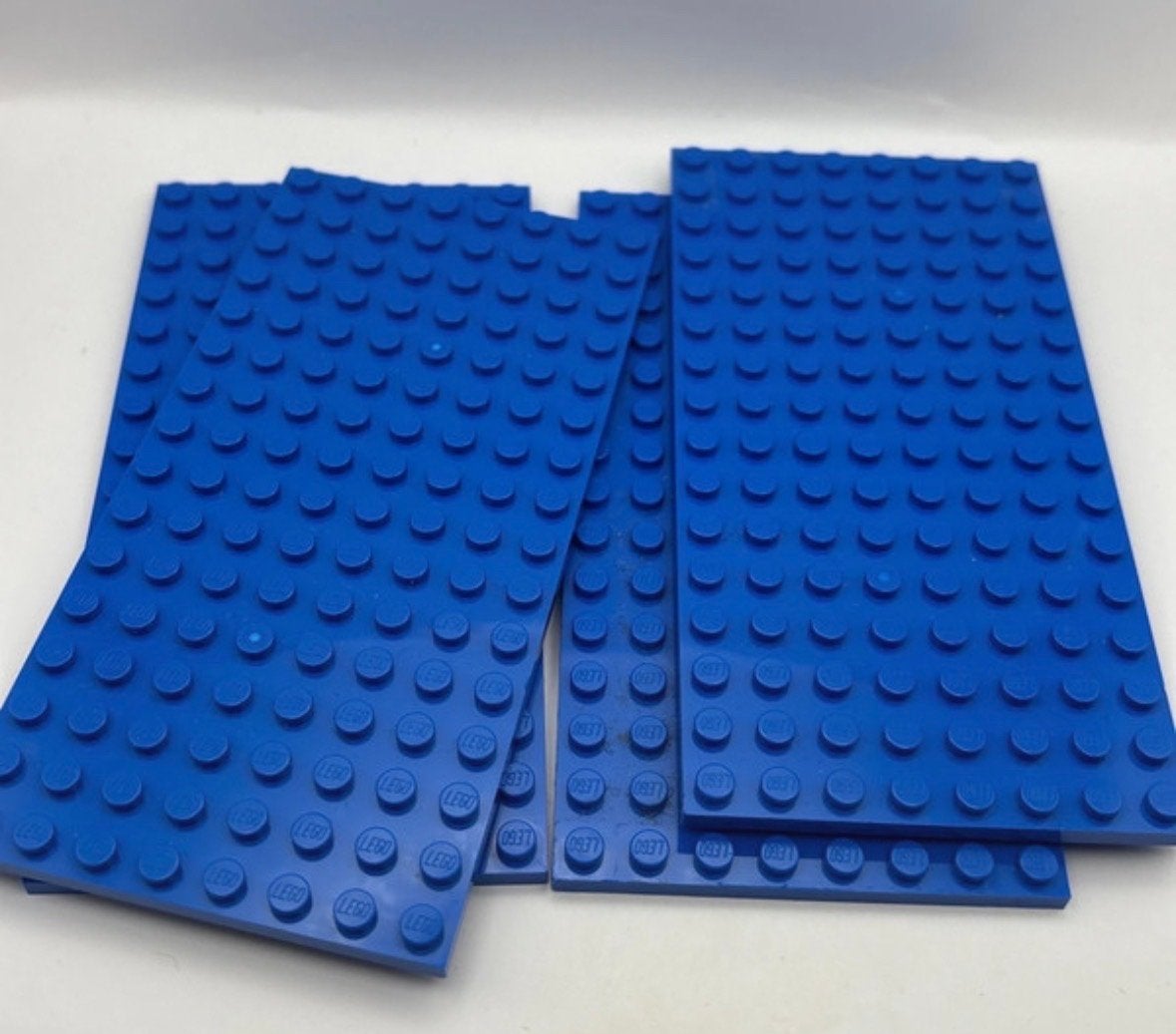 Lego platen 8x16 blauw - Grondplaten voor creatieve bouwproj, Verzenden, Gebruikt, Grondplaat, Lego