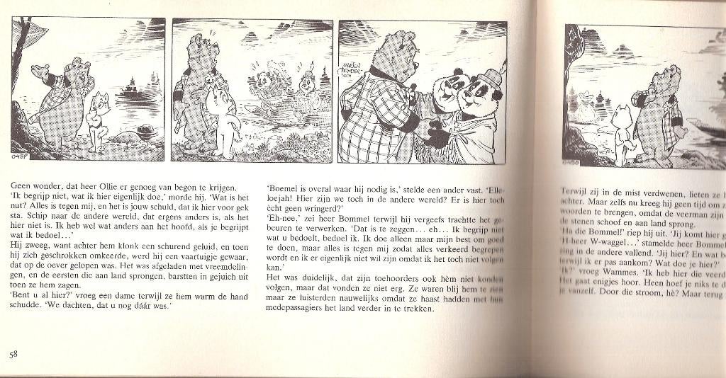Oliver B Bommel/ MAARTEN TOONDER De andere wereld, Boeken, Stripboeken, Eén stripboek, Ophalen, Gelezen