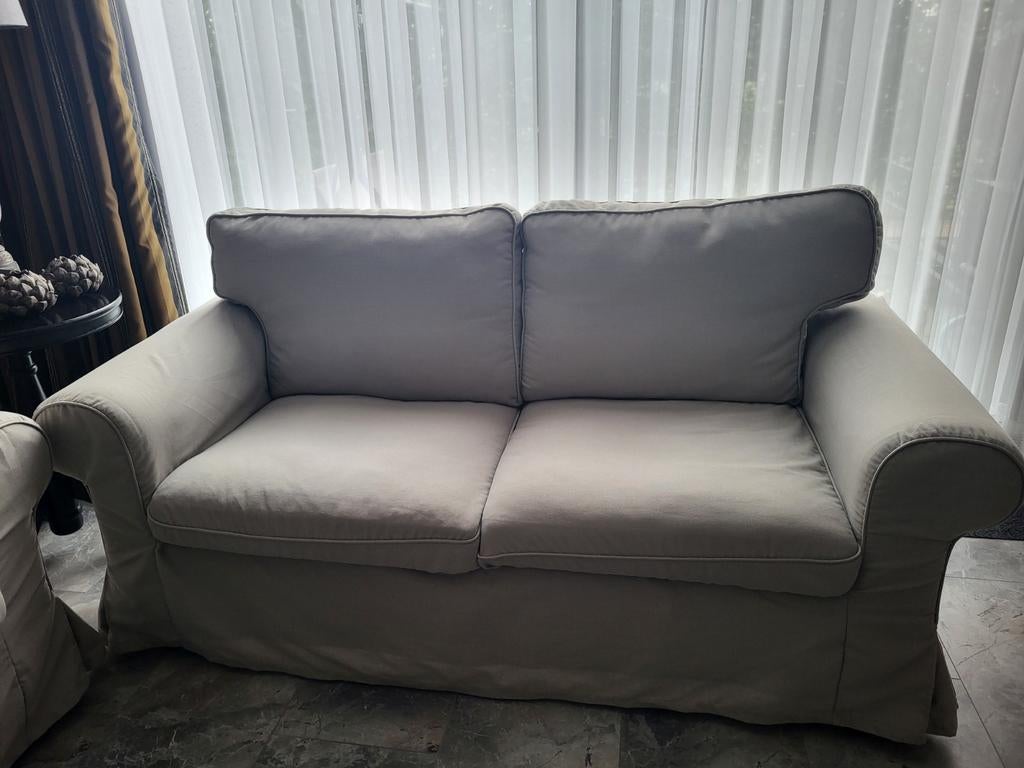 Ikea ektorp 2zits bank, Ophalen, Zo goed als nieuw, 75 tot 100 cm, 200 tot 250 cm