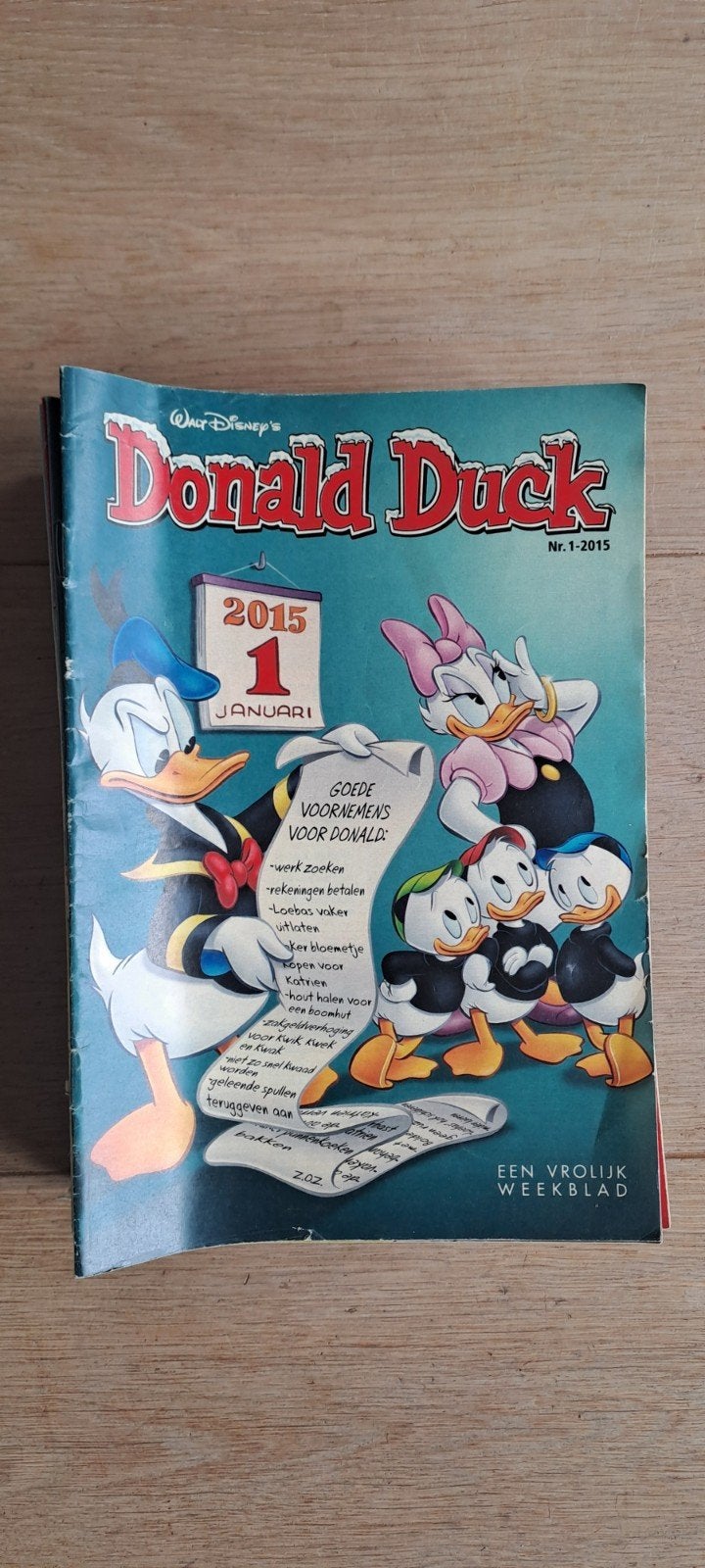 Jaargang Donald Duck 2015, Complete serie of reeks, Europa, Ophalen, Gelezen