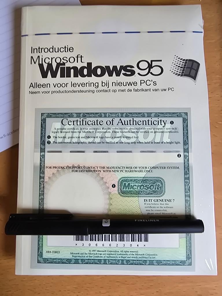 Origineel geseald Windows 95 pakket, Computers en Software, Besturingssoftware, Ophalen of Verzenden, Nieuw, Windows