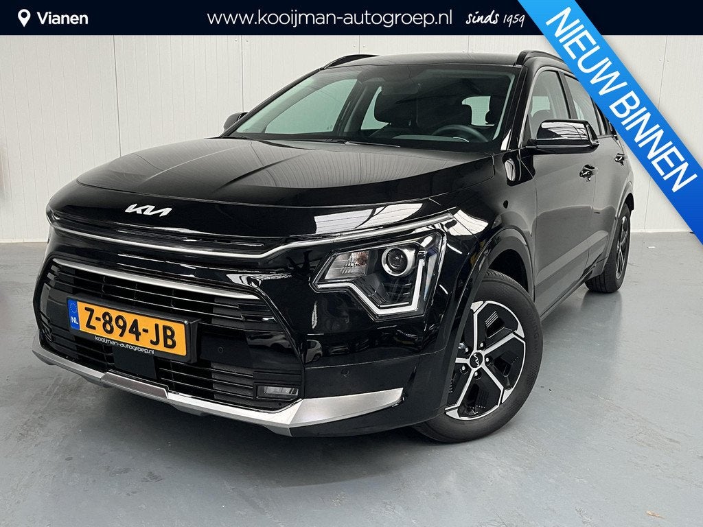 Kia Niro 1.6 GDi Hybrid DynamicLine met Trekhaak, Auto's, Kia, Bedrijf, Te koop, Niro, ABS, Achteruitrijcamera, Adaptive Cruise Control