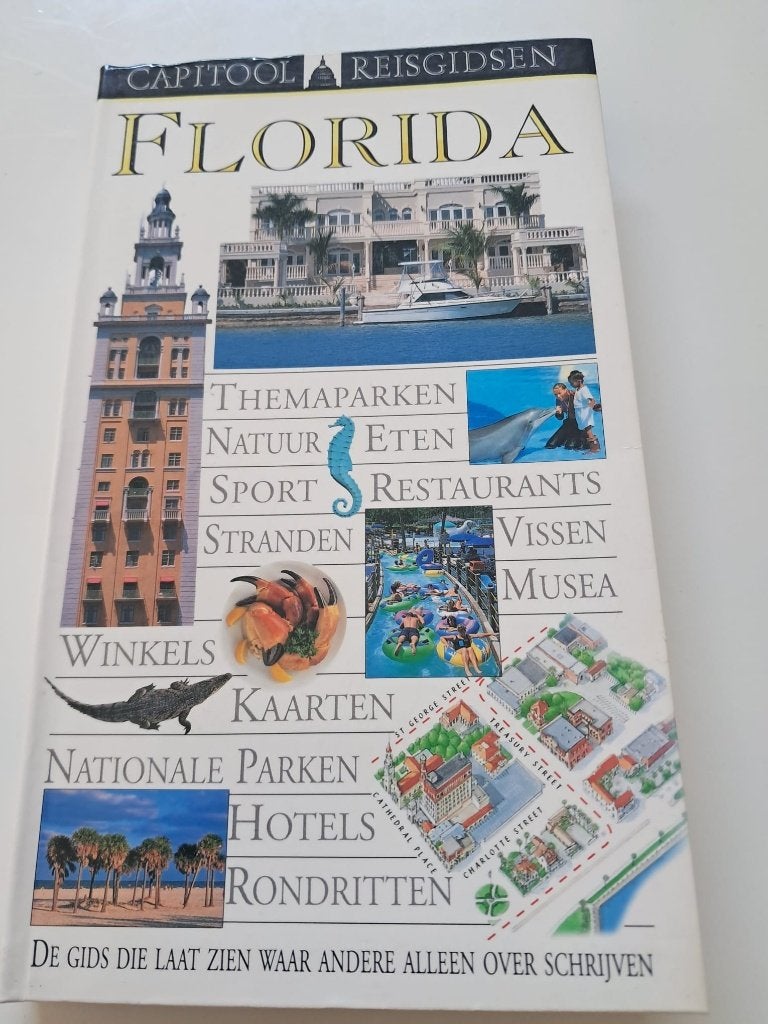 Reisboek Florida van Capitool Reisgidsen, Capitool, Ophalen of Verzenden, Zo goed als nieuw, Reisgids of -boek